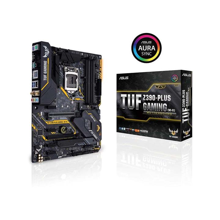 مادربرد گیمینگ ایسوس (TUF Z390-PLUS GAMING (WI-FI Asus TUF Z390 PLUS GAMING WIFI Motherboard